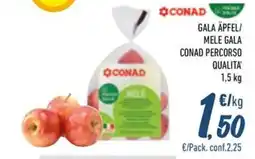 Spesa Facile Conad Gala äpfel/ mele gala CONAD PERCORSO QUALITA' offerta