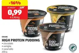 ALDI Crane high protein pudding offerta