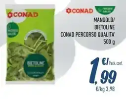 Spesa Facile Conad Mangold/ bietoline CONAD PERCORSO QUALITA' offerta