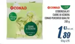 Spesa Facile Conad Eisbergsalat/ cuore di iceberg CONAD PERCORSO QUALITA' offerta