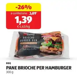 ALDI Bbq pane brioche per hamburger offerta