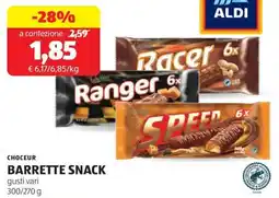 ALDI Choceur barrette snack offerta