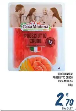 Spesa Facile Conad Rohschinken/ prosciutto crudo CASA MODENA offerta
