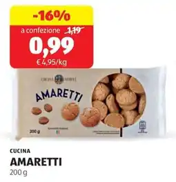 ALDI Cucina amaretti offerta
