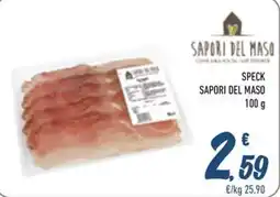 Spesa Facile Conad Speck sapori del maso offerta