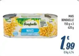 Spesa Facile Conad Mais bonduelle offerta