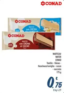 Spesa Facile Conad Waffeln/ wafer CONAD offerta