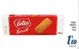 Spesa Facile Conad Kekse/ biscotti LOTUS offerta
