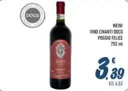 Spesa Facile Conad Wein/ vino chianti docg poggio felice offerta