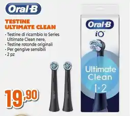 Expert Oral-b testine ultimate clean offerta