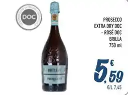 Spesa Facile Conad Prosecco extra dry doc - rosé doc brilla offerta
