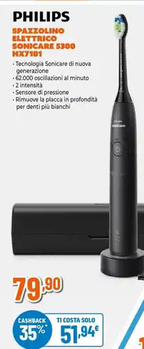 Expert Philips spazzolino elettrico sonicare 5300 hx7101 offerta
