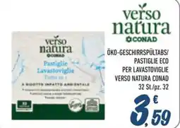 Spesa Facile Conad Öko-geschirrspültabs/ pastiglie eco per lavastoviglie verso natura conad offerta