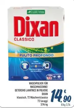 Spesa Facile Conad Waschpulver für waschmaschine/ detersivo lavatrice in polvere DIXAN offerta