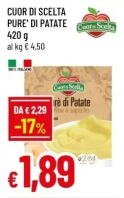 Famila Cuor di scelta pure' di patate offerta