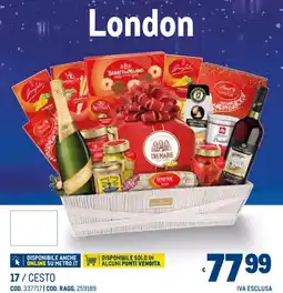 Metro London offerta
