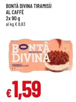 Famila Bontà divina tiramisù al caffè offerta