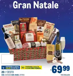 Metro Gran Natale offerta