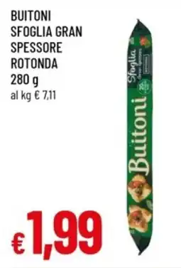 Famila Buitoni sfoglia gran spessore rotonda offerta