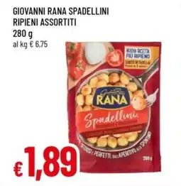 Famila Giovanni rana spadellini ripieni assortiti offerta