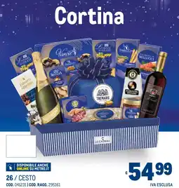 Metro Cortina offerta