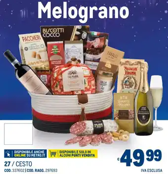 Metro Melograno offerta