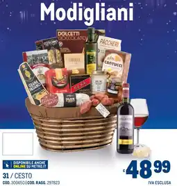 Metro Modigliani offerta