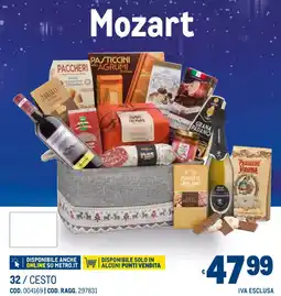 Metro Mozart offerta
