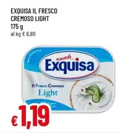 Famila Exquisa il fresco cremoso light offerta