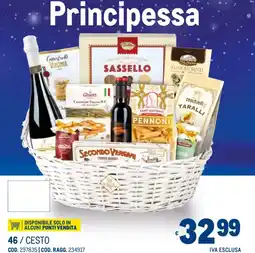 Metro Principessa offerta