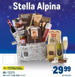Metro Stella Alpina offerta