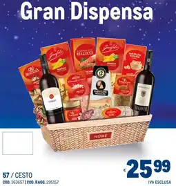 Metro Gran Dispensa offerta