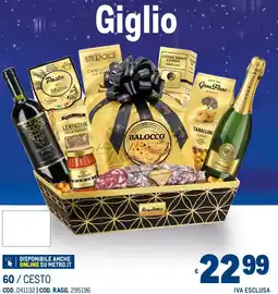 Metro Giglio offerta