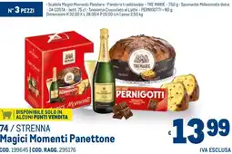 Metro Magici momenti panettone offerta