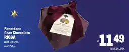 Metro Panettone Gran Cioccolato RIOBA offerta