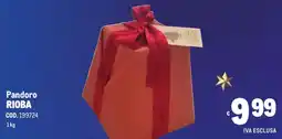 Metro Pandoro RIOBA offerta
