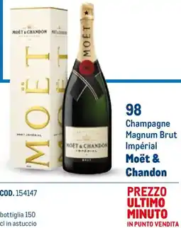 Metro Champagne Magnum Brut Impérial Moët & Chandon offerta