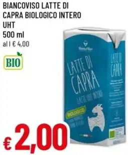 Famila Biancoviso latte di capra biologico intero uht offerta