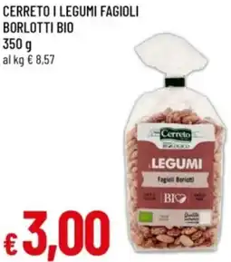 Famila Cerreto i legumi fagioli borlotti bio offerta