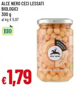 Famila Alce nero ceci lessati biologici offerta