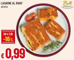 Famila Lasagne al ragu' offerta