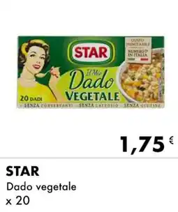 Iper Tosano STAR Dado vegetale x20 offerta