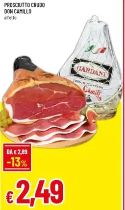 Famila Prosciutto crudo don camillo offerta