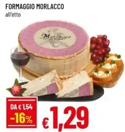 Famila Formaggio morlacco offerta