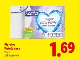 Lidl Florays Rotolo casa offerta