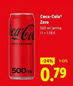 Lidl Coca Cola Zero offerta