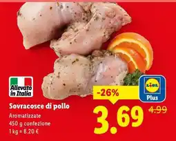 Lidl Sovracosce di pollo offerta