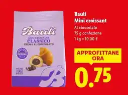 Lidl Bauli Mini croissant offerta