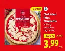 Lidl Chef Select Pizza Margherita offerta