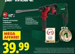 Lidl PARKSIDE Trapano a percussione scalpellatore offerta